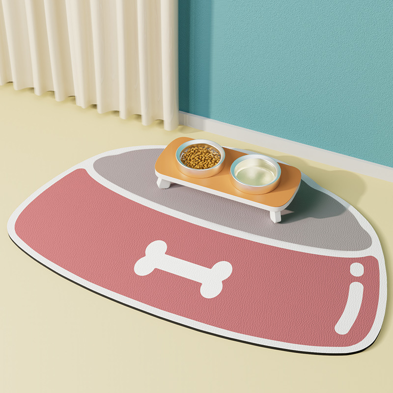 Pet Feeding Mat Silicone Non-slip Waterproof Feeding Splash-proof Mat - Image 8