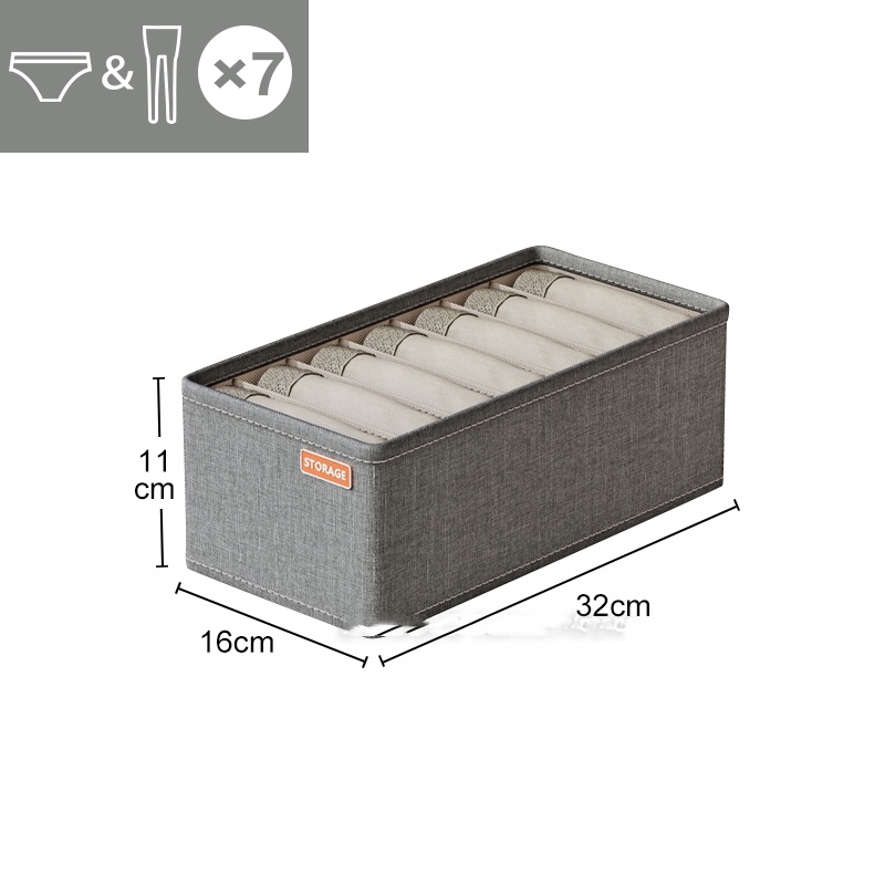 Closet Organizer Underwear Drawer Socks Bra Clothing Storage Box - Image 2