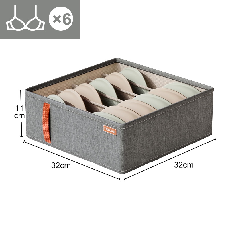 Closet Organizer Underwear Drawer Socks Bra Clothing Storage Box - Image 5