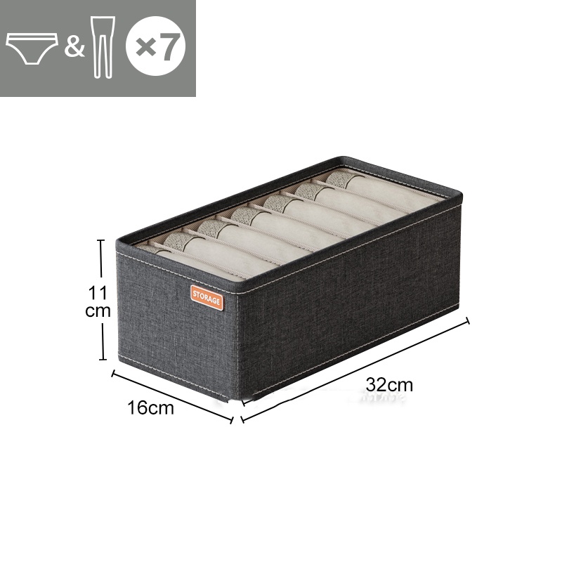 Closet Organizer Underwear Drawer Socks Bra Clothing Storage Box - Image 8